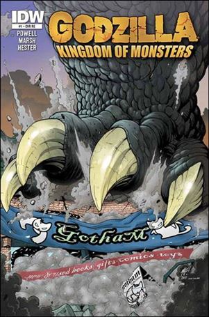 Godzilla: Kingdom of Monsters issue 1-NI Gotham Cover 1/500