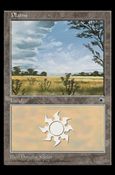 Magic the Gathering: Portal (Base Set) card 196-D Plains