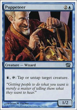 Magic the Gathering: 8th Edition (Base Set) card 94 Puppeteer