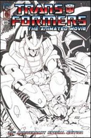 Transformers: The Animated Movie issue 4-B Sketch Cover