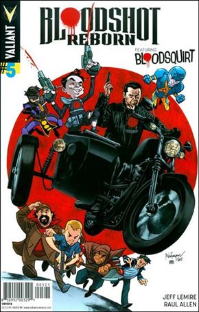 Bloodshot Reborn issue 5-B Mico Suayan Cover