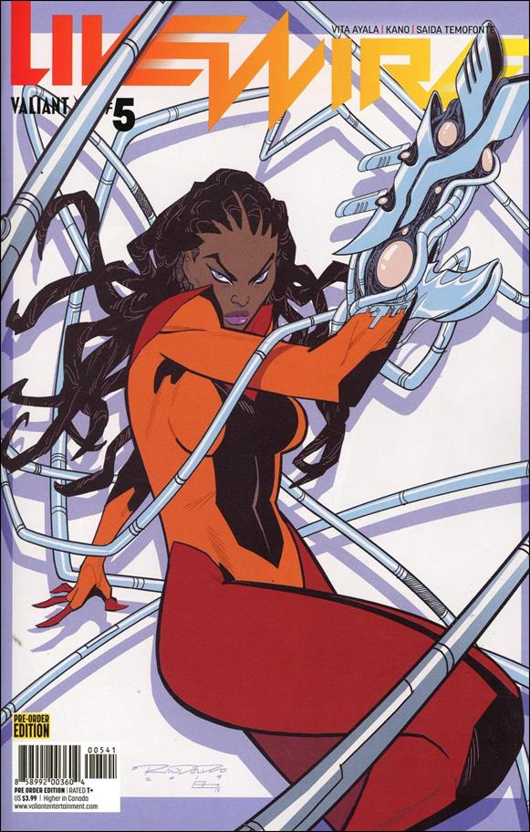 Livewire issue 5-D Paulina Ganucheau Pre-Order Cover