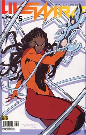 Livewire issue 5-D Paulina Ganucheau Pre-Order Cover