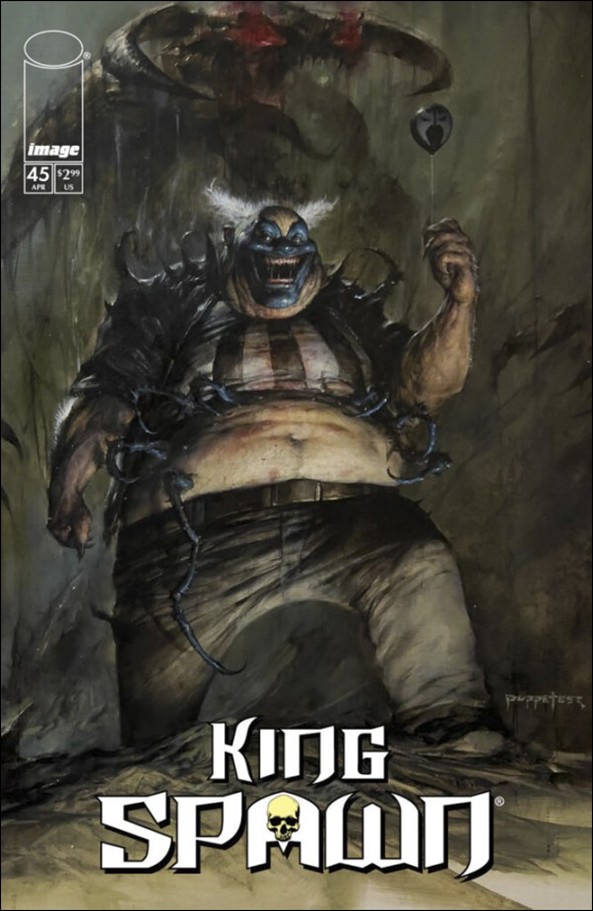 King Spawn issue 45 Puppeteer Lee Cover