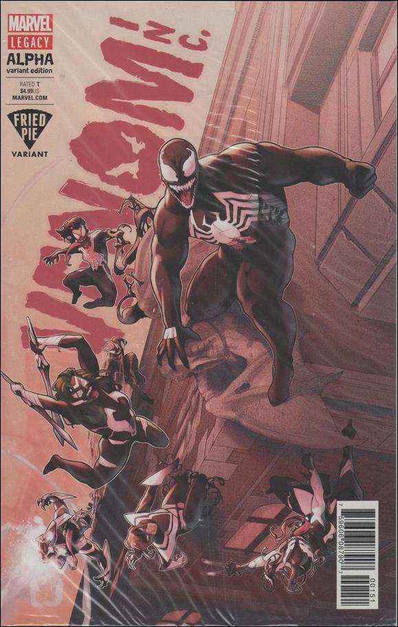 Amazing Spider-Man: Venom Inc. Alpha  issue 1-D Jamal Campbell Polybagged Fried Pie Cover