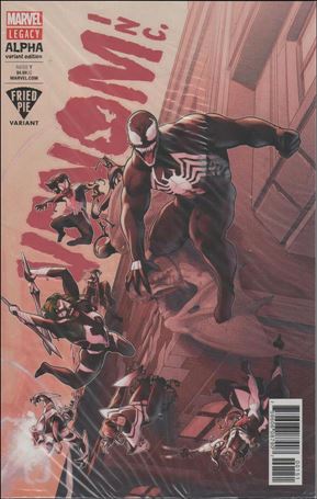 Amazing Spider-Man: Venom Inc. Alpha  issue 1-D Jamal Campbell Polybagged Fried Pie Cover