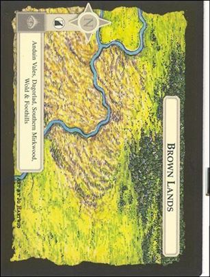 Middle-Earth: The Wizards (Base Set) card 70 Brown Lands