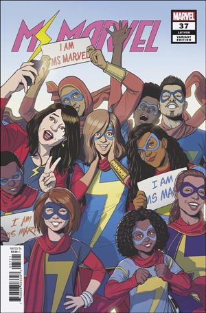 Ms. Marvel (2016) issue 37-B Jamie McKelvie Cover