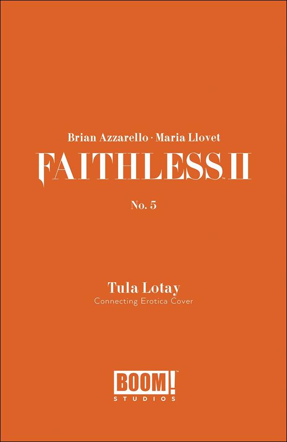 Faithless II  issue 5-B Tula Lotay Polybagged Erotica Cover