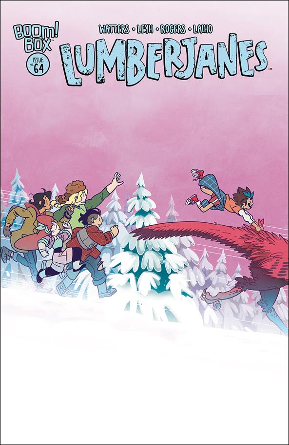 Lumberjanes issue 64 Kat Leyh Cover