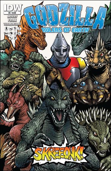 Godzilla: Rulers of the Earth issue 8 Matt Frank Cover
