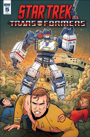 Star Trek vs Transformers issue 5-C Chris Panda Cover