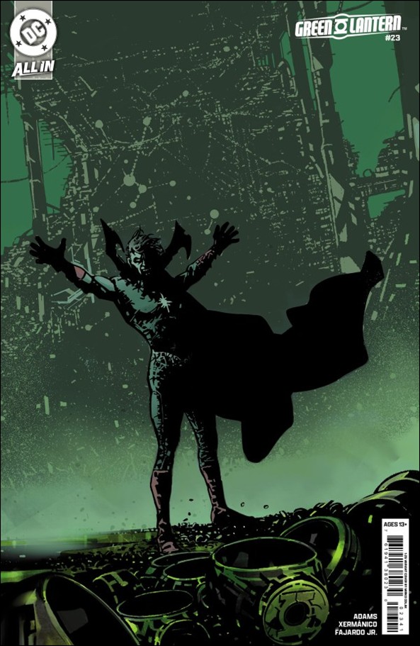 Green Lantern (2023) issue 23-E Mirko Colak 1:25 Cardstock Cover