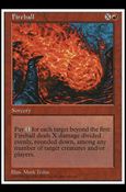 Magic the Gathering: 5th Edition (Base Set) card 228 Fireball