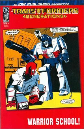 Transformers: Generations issue 1-C Retro 1:50 Cover