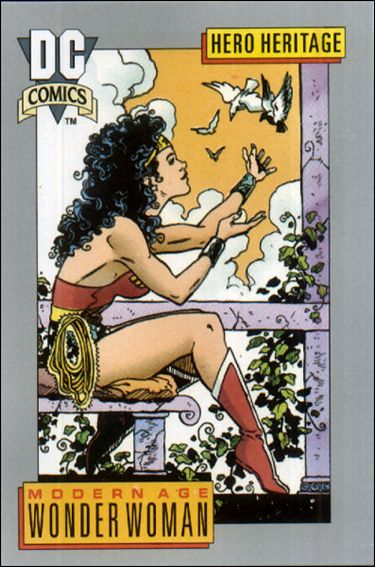 DC Cosmic Cards (Base Set) card 21 Modern Age Wonder Woman