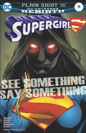 Supergirl (2016) issue 15 Robson Rocha Cover