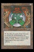 Magic the Gathering: Alliances (Base Set) card 128 Scarab of the Unseen