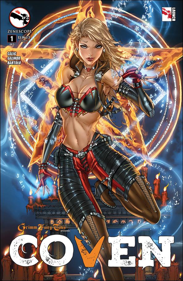 Grimm Fairy Tales Presents Coven issue 1-C Jamie Tyndall Cover
