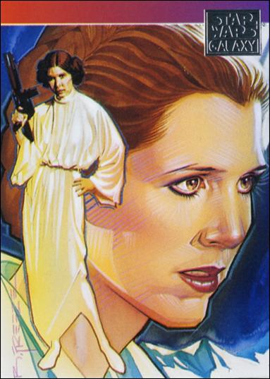 Star Wars Galaxy: Series 1 (Factory Base Set) card 126 Brian Stelfreeze (A)