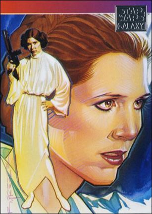Star Wars Galaxy: Series 1 (Factory Base Set) card 126 Brian Stelfreeze (A)