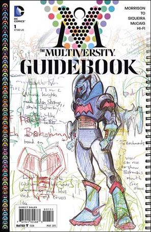 Multiversity Guidebook issue 1-E Grant Morrison 1:100 Cover