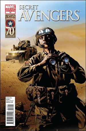 Secret Avengers (2010) issue 14-B Mike Perkins 1:20 