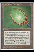 Magic the Gathering: 4th Edition (Base Set) card 323 Green Mana Battery