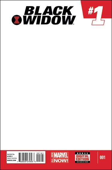 Black Widow (2014) issue 1-F Blank/Sketch Cover