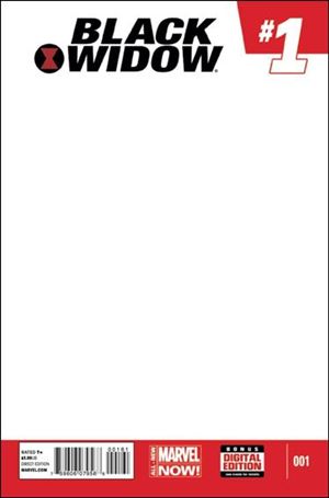 Black Widow (2014) issue 1-F Blank/Sketch Cover