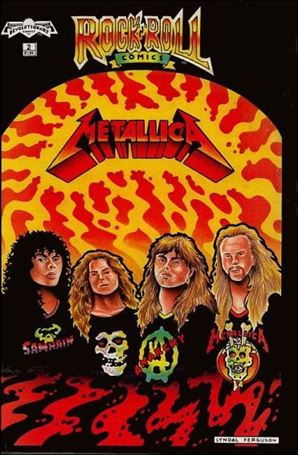 Rock N' Roll Comics issue 2 Lyndal Ferguson Cover