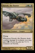 Magic the Gathering: Commander (Base Set) card 235 Vorosh, the Hunter