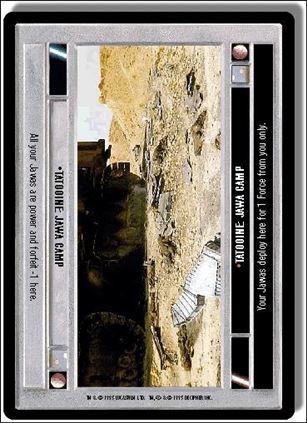 Star Wars: Premiere Limited (Base Set) card 126 Tatooine: Jawa Camp