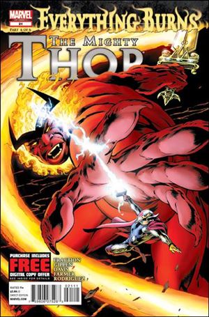 Mighty Thor (2011) issue 21 Alan Davis Cover