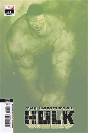 Immortal Hulk issue 21-B Andrea Sorrentino Cover (2nd Printing)
