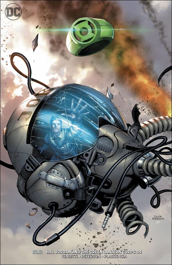 Hal Jordan and the Green Lantern Corps issue 44-B Tyler Kirkham Cover
