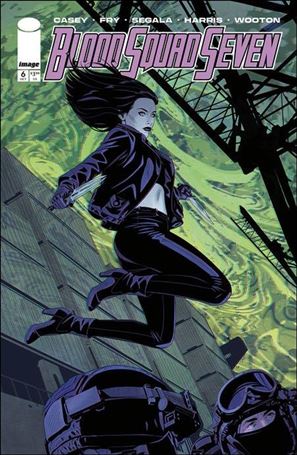 Blood Squad Seven issue 6-B Chris Sprouse Cover