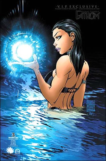 Michael Turner's Fathom (2008) issue 3-C  Wizard World Texas VIP Cover 1/1000