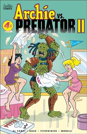 Archie vs Predator II issue 4-C Bill Golliher Cover