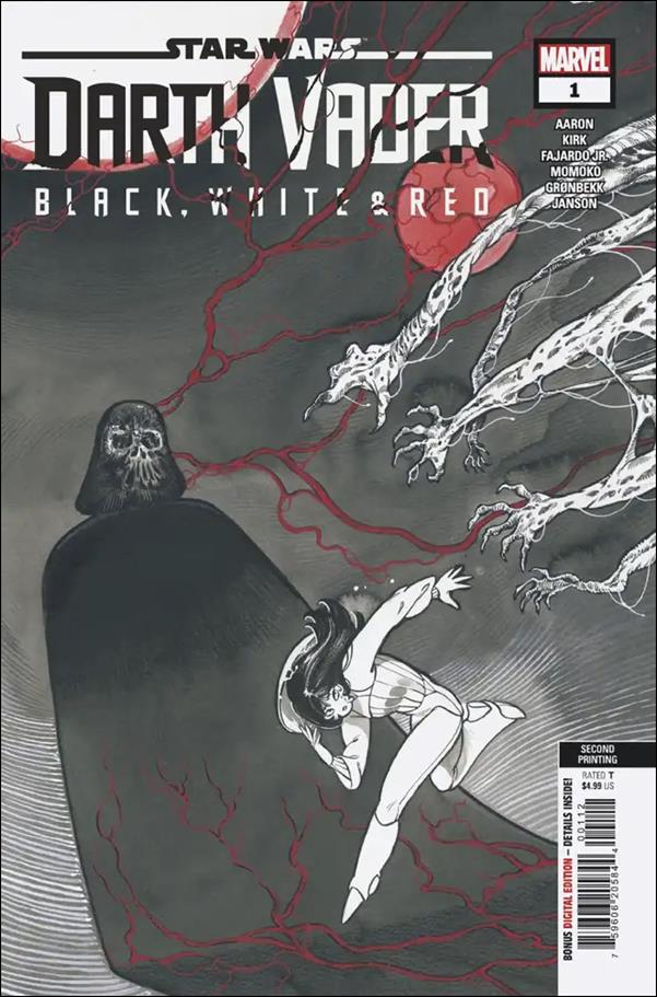 Star Wars: Darth Vader - Black, White & Red issue 1-F Peach Momoko Second Printing Cover