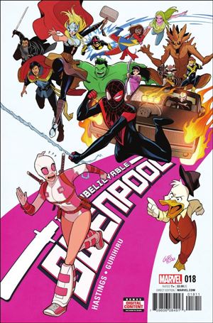 Unbelievable Gwenpool issue 18 Gurihiru Cover