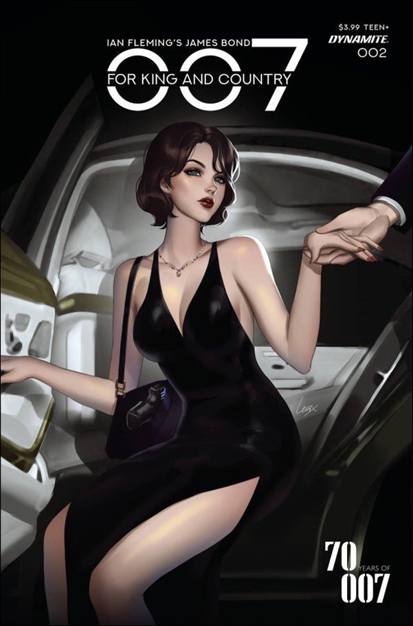 007: For King and Country issue 2-D Leirix Li Cover