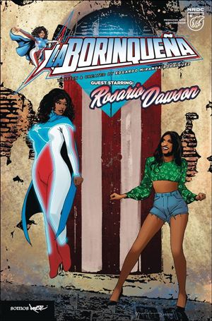 La Borinqueña Guest Starring Rosario Dawson issue nn-B Bill Sienkiewicz Cover