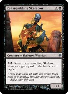 Magic the Gathering: Duel Decks: Sorin vs. Tibalt (Base Set) card 44 Reassembling Skeleton