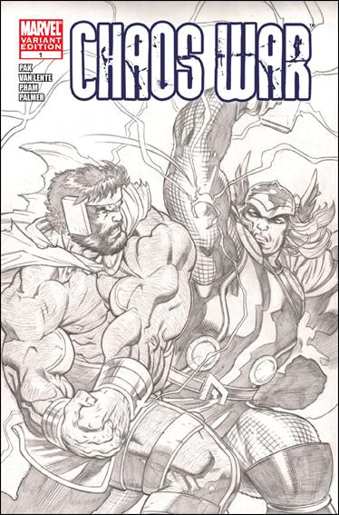 Chaos War issue 1-B Ed McGuinness 1:25 Sketch Cover