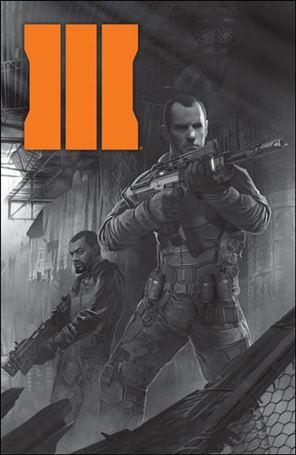 Call of Duty: Black Ops III issue 1-C Benjamin Carre Black & White Cover (2nd Printing)