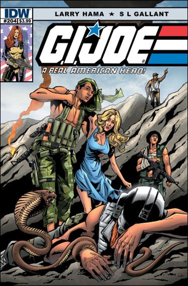 G.I. Joe: A Real American Hero issue 204 S L Gallant Cover