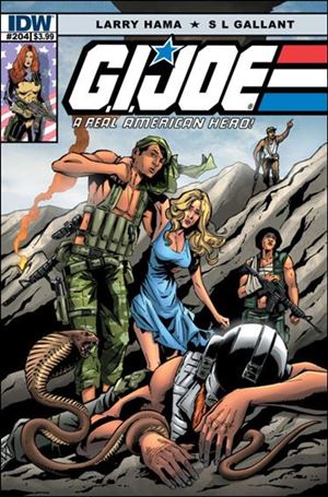 G.I. Joe: A Real American Hero issue 204 S L Gallant Cover