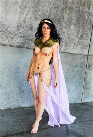 Vampirella/Dejah Thoris issue 1-O Dejah Thoris Cosplay Virgin Photo Cover