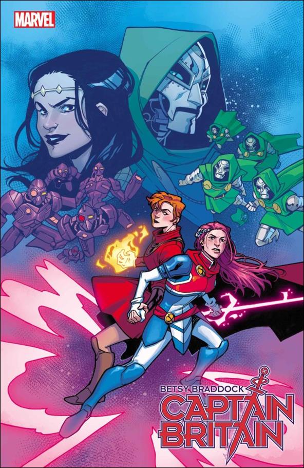 Betsy Braddock: Captain Britain issue 4 Erica D'Urso Cover